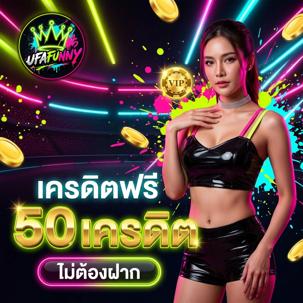 แจกเครดิตฟรี 50 เครดิต